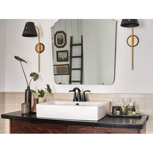 Moen Glyde Standard Centerset Bathroom Faucet & Reviews Wayfair